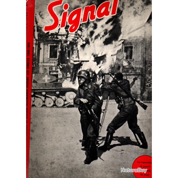 Signal Tome I : selection de l'edition speciale du ""Berliner Illustrirte Zeitung, avril 1940