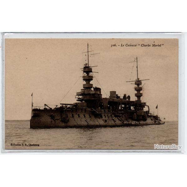 CPA - Marine Militaire- - Cuirasse " Charles Martel " - N1288