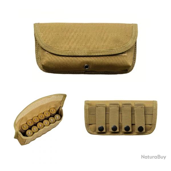 Cartouchire ceinture - Beige/TAN - 12 cartouches - Calibre 12