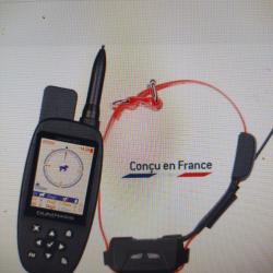 Ensemble de localisation canicom gps mini avec stimulation