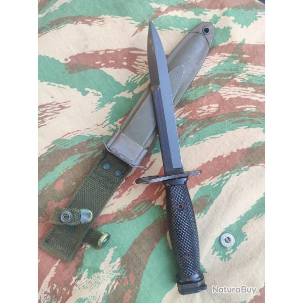 Baonnette amricaine US M7 imprial USA M16 M4 Vietnam gulf war USM8A1