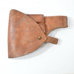 Etui holster cuir pour pistolet Suédois Husqvarna / Browning M1907 Suède.