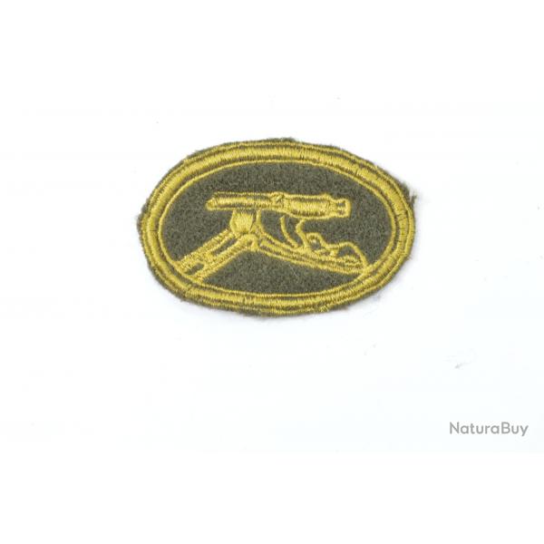 Copie / repro insigne patch attribut mitrailleur allemand premire guerre mondiale. MG 08-15 MG08