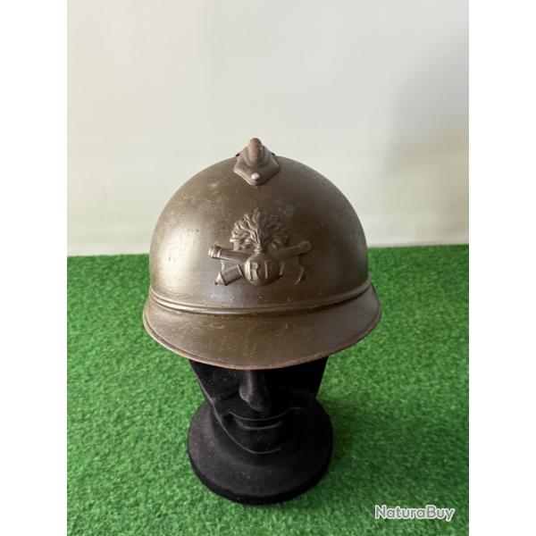 CASQUE ADRIAN  ARTILLERIE  W W 1 / WW2