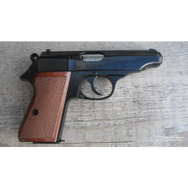 magnifique pistolet WALTHER-MANURHIN modle PP CAL 22LR tat neuf