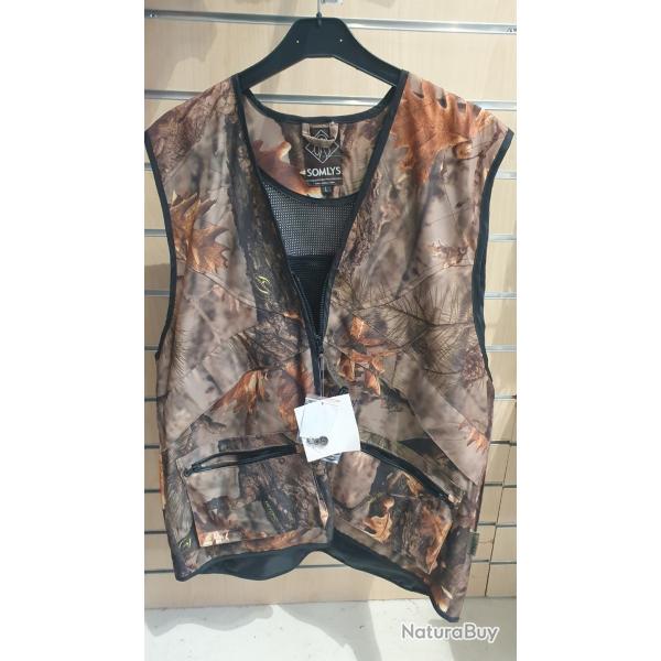 gilet camouflage somlys