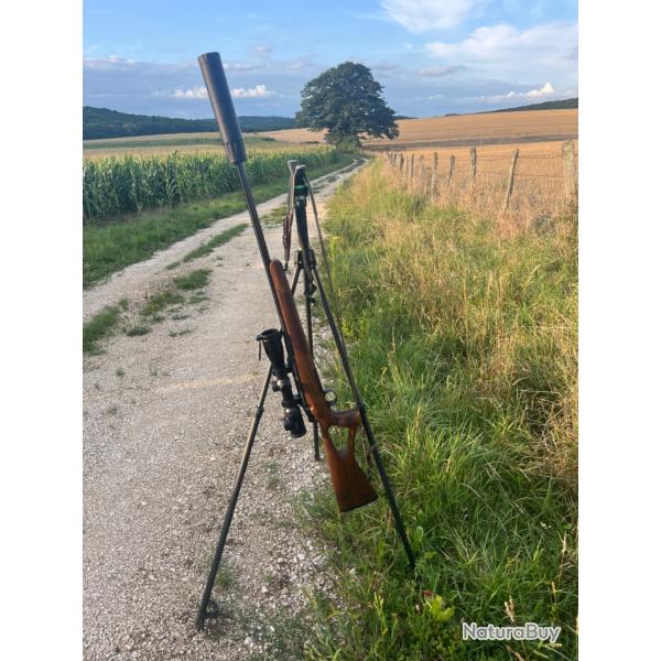 Carabine steel action 300 wmag intgrale gaucher .