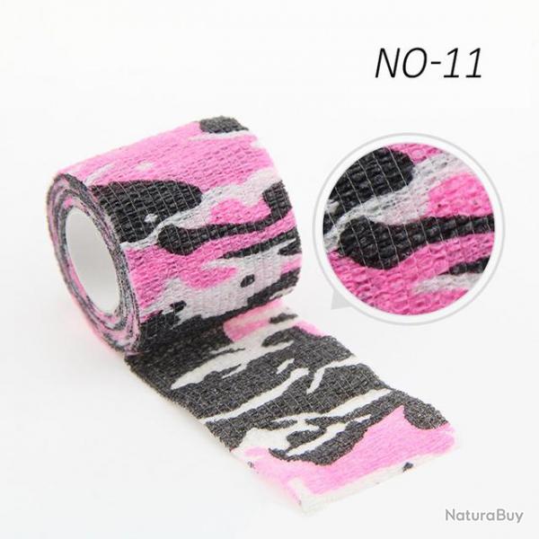 Ruban camouflage auto-adhsif - 5cm x 450cm - camouflage 11