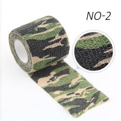 Ruban camouflage auto-adhésif - 5cm x 450cm - camouflage 2