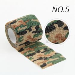 Ruban camouflage auto-adhésif - 5cm x 450cm - camouflage 5