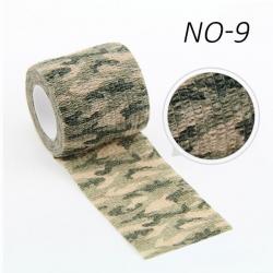 Ruban camouflage auto-adhésif - 5cm x 450cm - camouflage 9