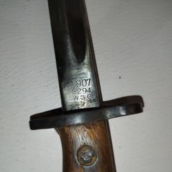 Baïonnette Anglaise 1907