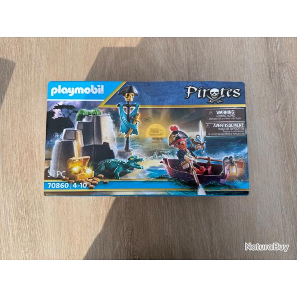 Vend playmobil pirate  70860 neuf