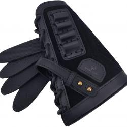 Sabot amortisseur cartouchière .308 30-06 + 4 inserts - gaucher - noir - LIVRAISON GRATUITE