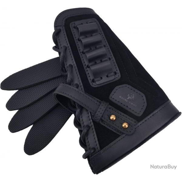 Sabot amortisseur cartouchire .308 30-06 + 4 inserts - gaucher - noir - LIVRAISON GRATUITE
