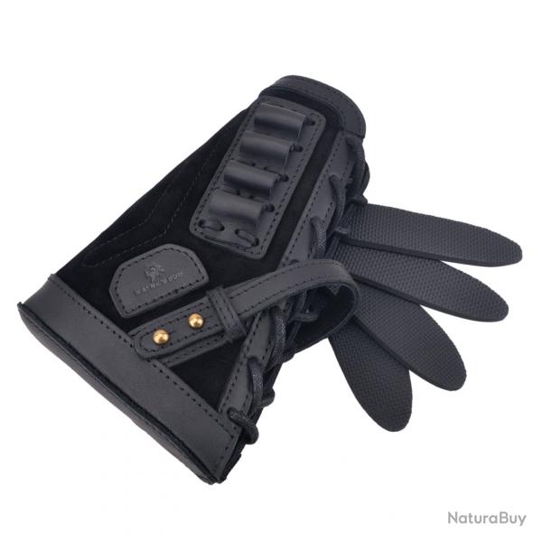 Busc de crosse avec cartouchire .308 30-06 pour droitier + 4 inserts - noir - LIVRAISON GRATUI