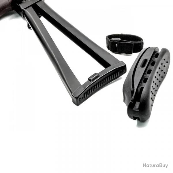 Sabot amortisseur anti-dérapant pour AK47 et AK74 - noir - LIVRAISON GRATUITE