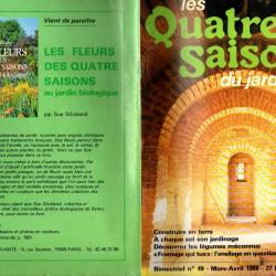 les quatre saisons du jardinage  bimestriel 49 mars avril 1988