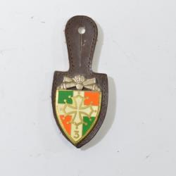 Insigne 3e Régiment d'Artillerie, 3 RA, G1340, dos lisse DRAGO