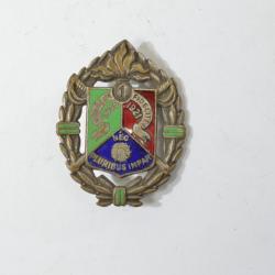 Insigne 1er Régiment Etranger de Cavalerie REC, Drago dos guilloché argenté Legion Etrangère