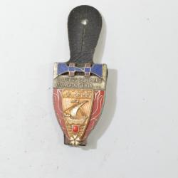 Insigne BSPP Sapeurs Pompiers Paris G2280 Sapeurs Pompiers de PARIS, 2 pièces