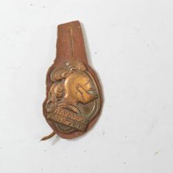 Insigne 5 Régiment d'Infanterie 5 RI, NAVARRE SANS PEUR, type L Bazor. Dos lisse