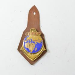 Insigne Groupement d'Instruction des Troupes Coloniales de Métropole. GITCM. Drago dos embouti guill