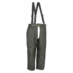 Cuissard de Traque Percussion PREDATOR à bretelles kaki T.2