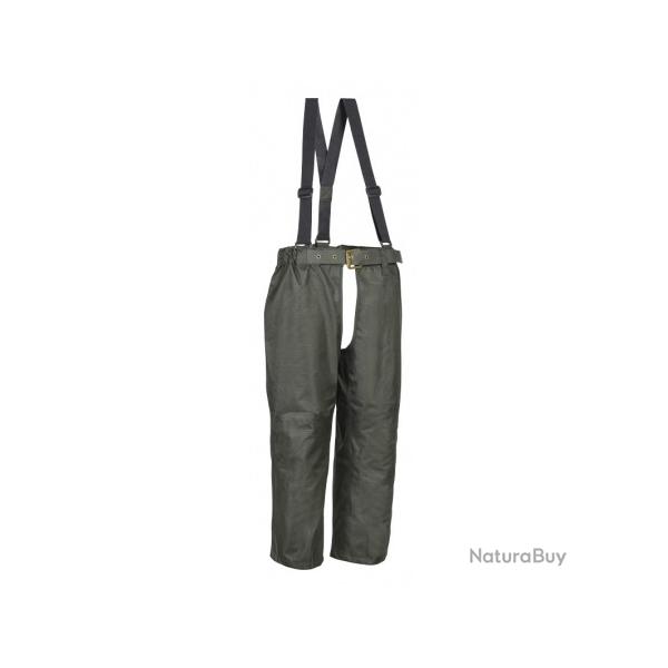 Cuissard de Traque Percussion PREDATOR  bretelles kaki T.2