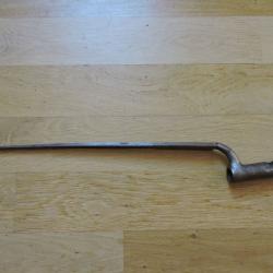 Baïonnette à douille anglaise Brown Bess