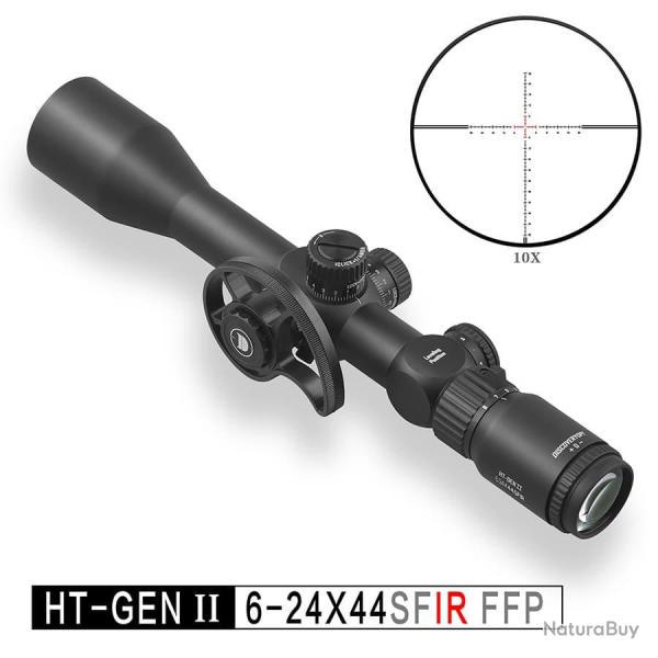LUNETTE DISCOVERY HT GENII 6-24X44 SFIR FFP MOA