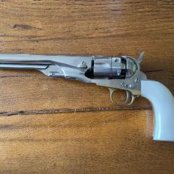 Réplique Pietta 1860 Army Old Silver White Cal 44
