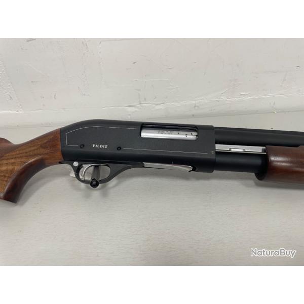 !! OCCASION !! FUSIL A POMP YILDIZ CALIBRE 12/76 canon 71cm