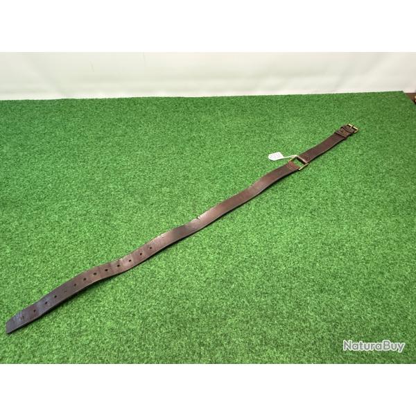 CEINTURON CUIR FAUVE  PORTE SABRE  NAP III N5