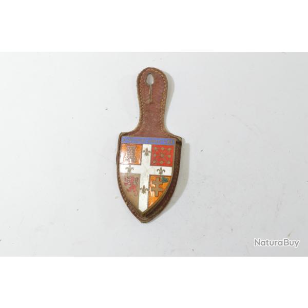Insigne 6e Rgiment d'Infanterie 6 RI, DRAGO G126, mail, dos guilloch