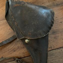 Rare holster d'étui de revolver 1873 à brellage fixe