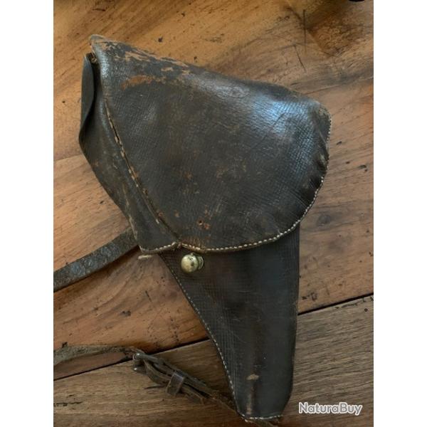 Rare holster d'tui de revolver 1873  brellage fixe