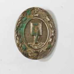 Ancien insigne à identifier. Académie ? livre