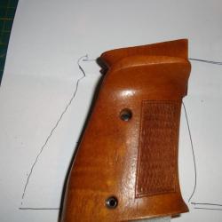 PLAQUETTE PISTOLET POUR GAUCHER