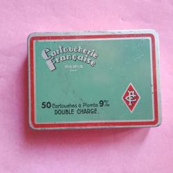 pour collection jolie boite cartouche 9mm flobert double charge CF