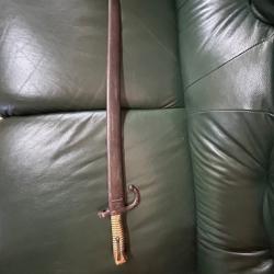 Baïonnette Française model 1866 Chassepot .