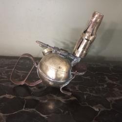 RARE  modèle à corps sphérique !  Max Sievert à Stockholm. Lampe à souder