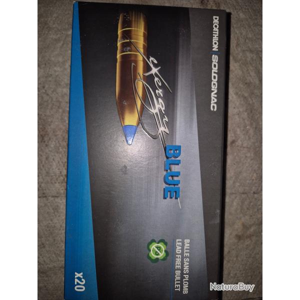 BALLE EXERGY 7X64 SANS PLOMB 150 grains/9,7 grammes