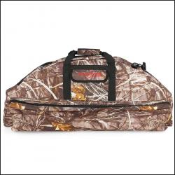 Sac à Arc de Tir à Poulies 115cm Housse de Transport Toile Résistante Double Couche Chasse Camo