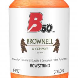 BROWNELL - Dacron B50 Bobine 1 Lbs FLUOR ORANGE