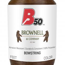 BROWNELL - Dacron B50 Bobine 1 Lbs MEDIUM BROWN