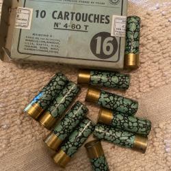 Cartouches cal 16 collection manufrance