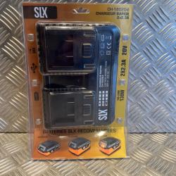 Silex slx chargeur double batterie rapide 20V lithium ch-1802d-e neuf