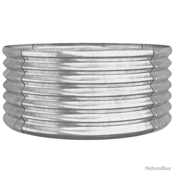 Jardinire bac lit surlev plantes fleurs terrasse jardin de jardin acier enduit de poudre 80 x 80