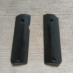 plaquettes 1911 bois noires